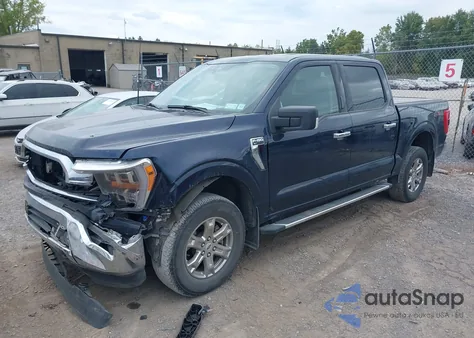 2022 Ford F-150 Xlt from USA, damaged, VIN 1FTFW1E51NFB55812